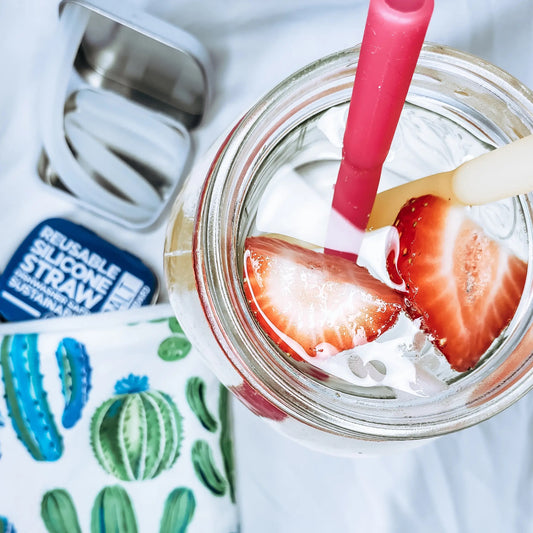 Reusable Silicone Straw- Standard CLEARANCE