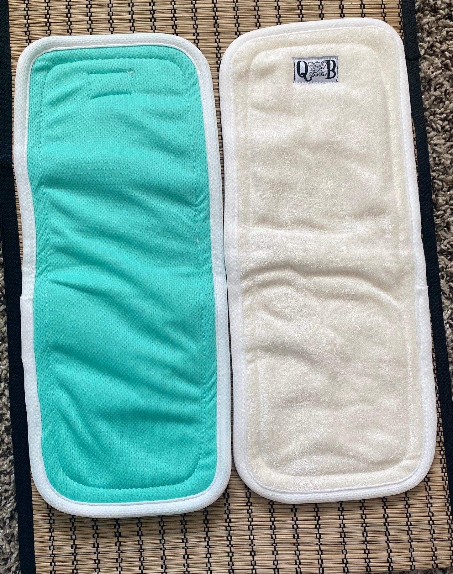 6-Layer AWJ Bamboo/Hemp-Cotton Inserts (5 PK)